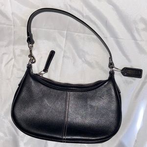Coach Hampton Demi Hobo Leather Handbag